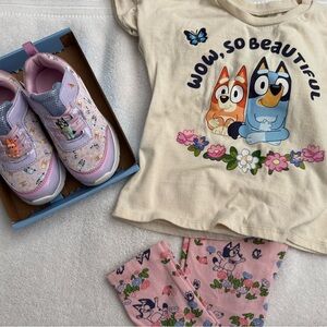 Bluey T-Shirt and Leggings / Shoes BUNDLES